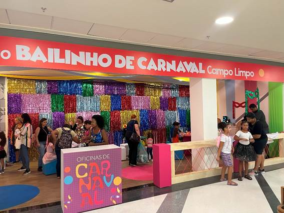 Shopping Campo Limpo carnaval - Folia