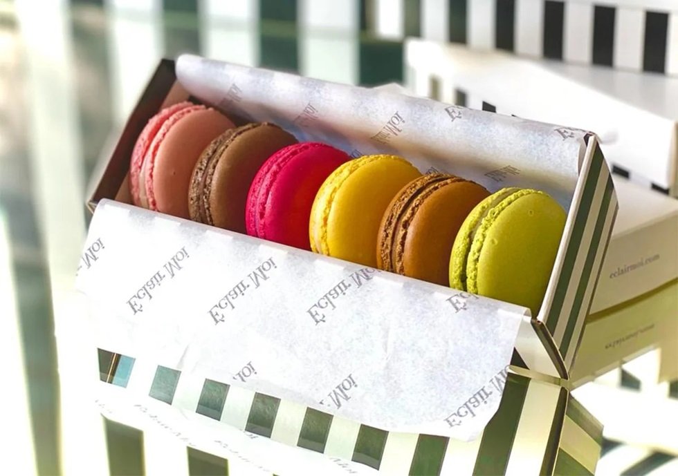 Macarons da Éclair Moi, de São Paulo