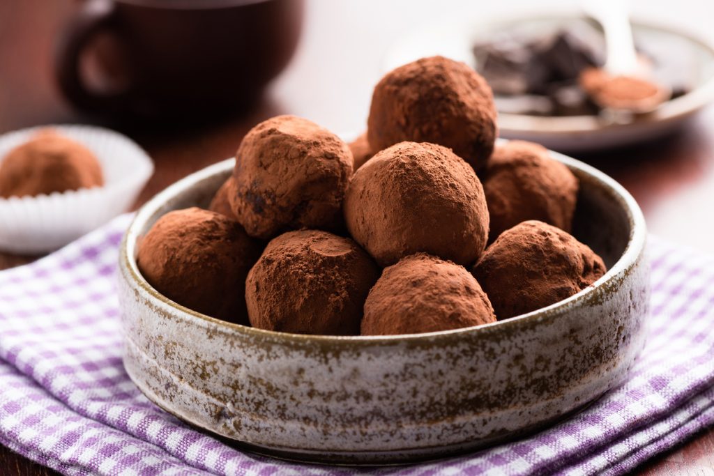 Trufas de chocolate